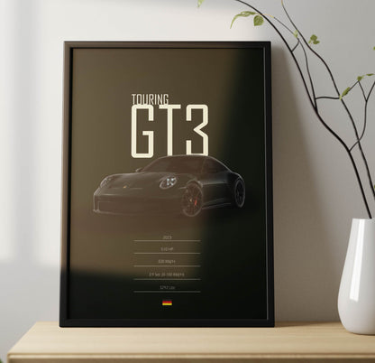 GT3 Art Poster Frame