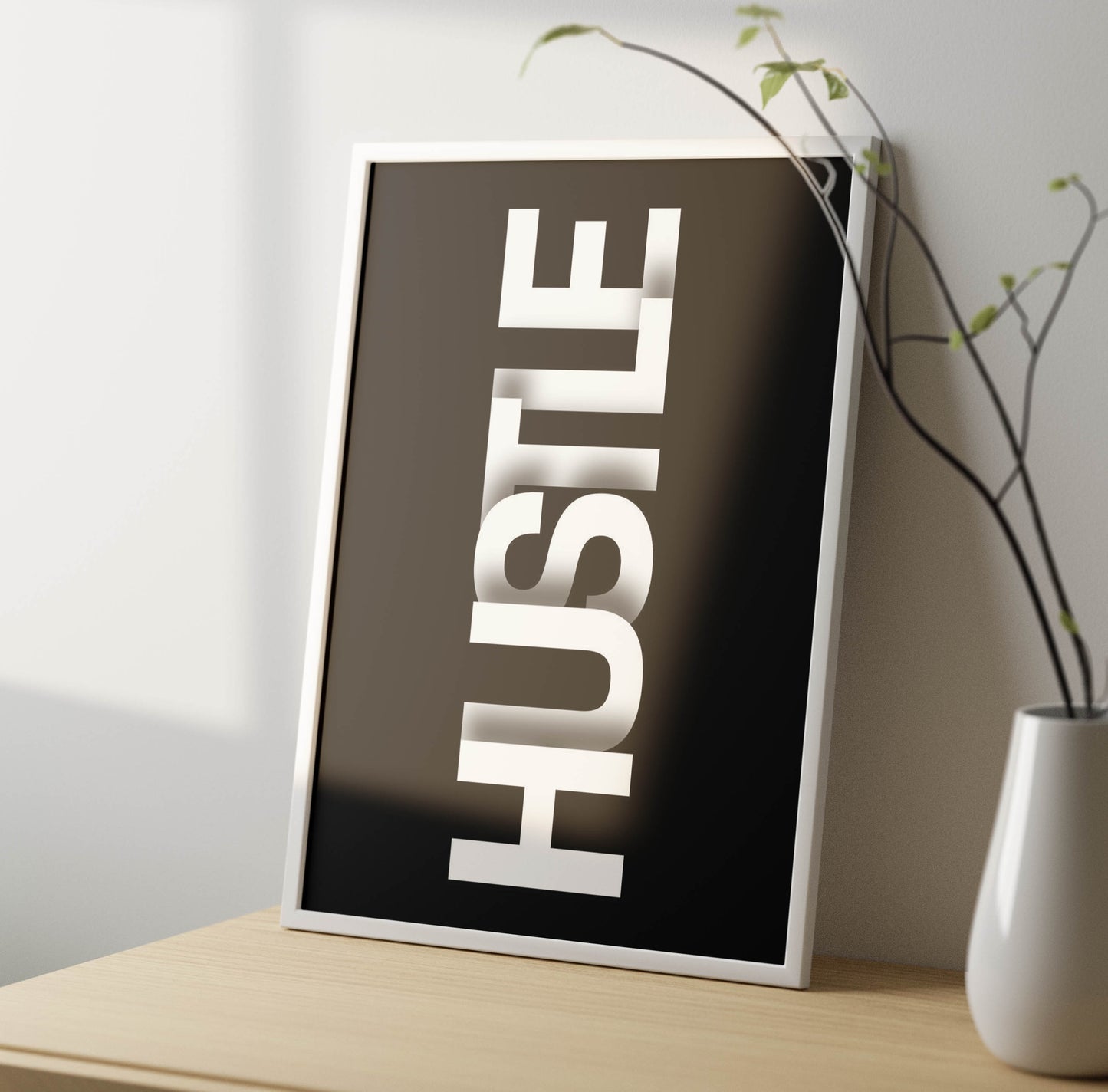 Hustle Poster Frame