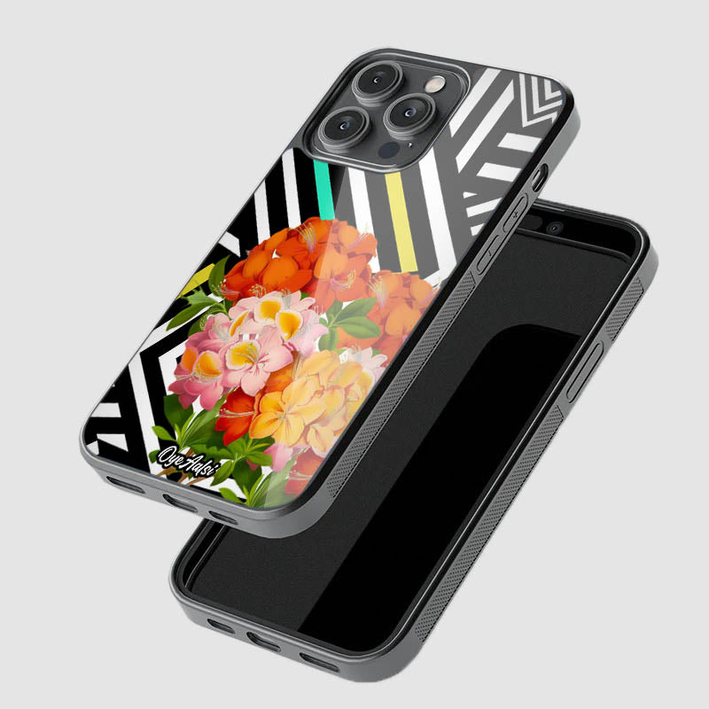 Rich Floral Glass Phone Case