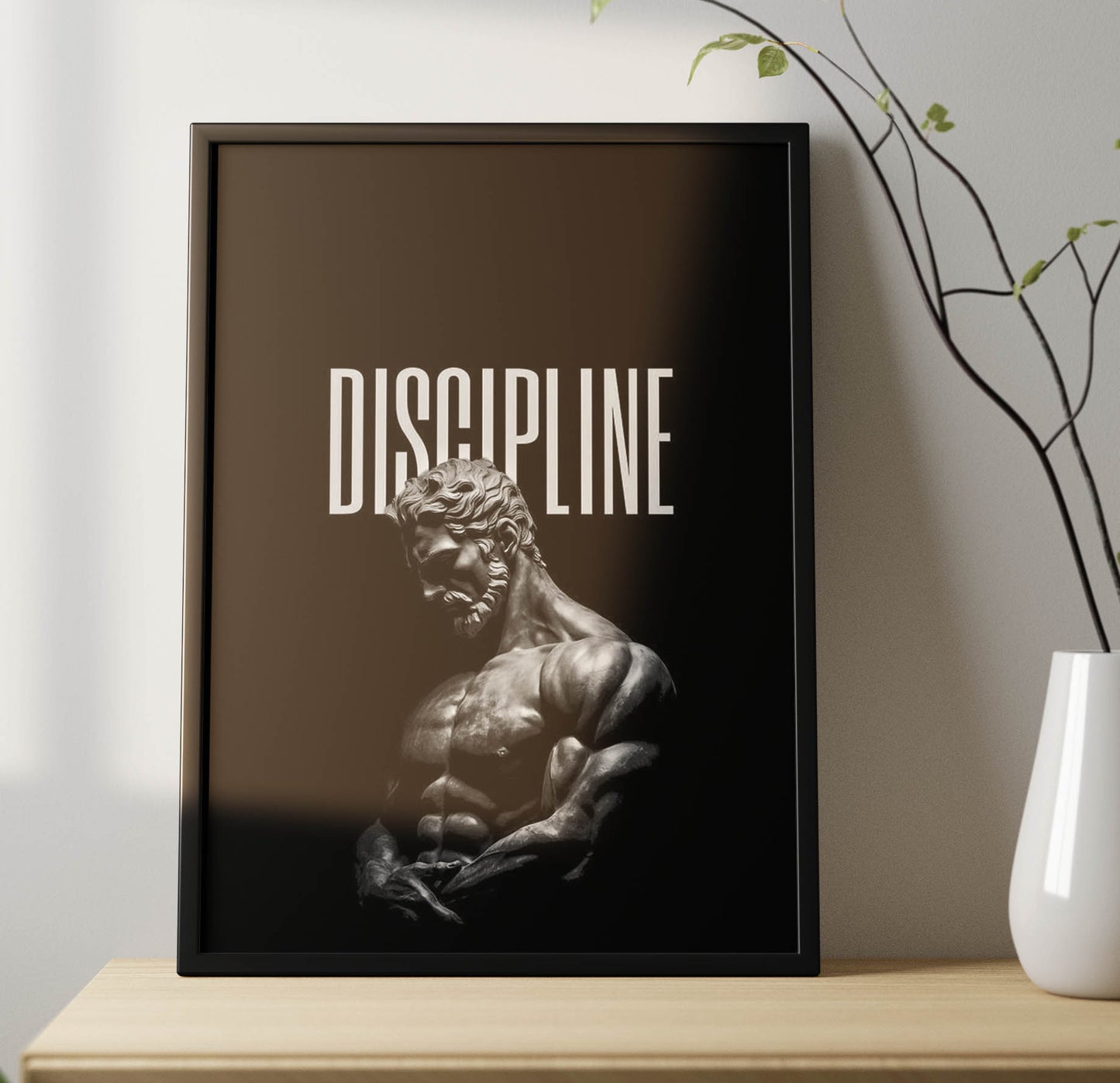 Discipline Poster Frame