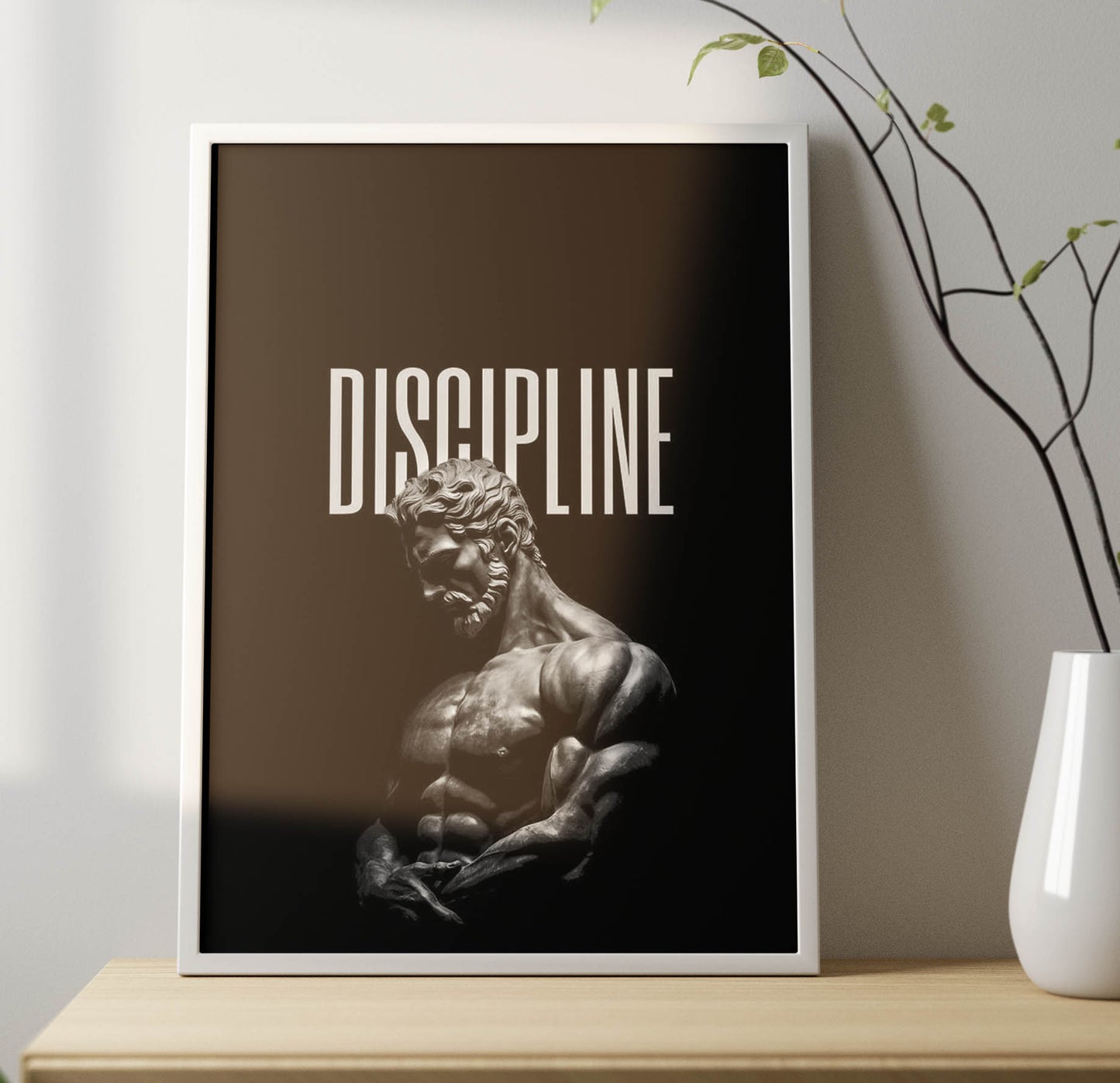 Discipline Poster Frame