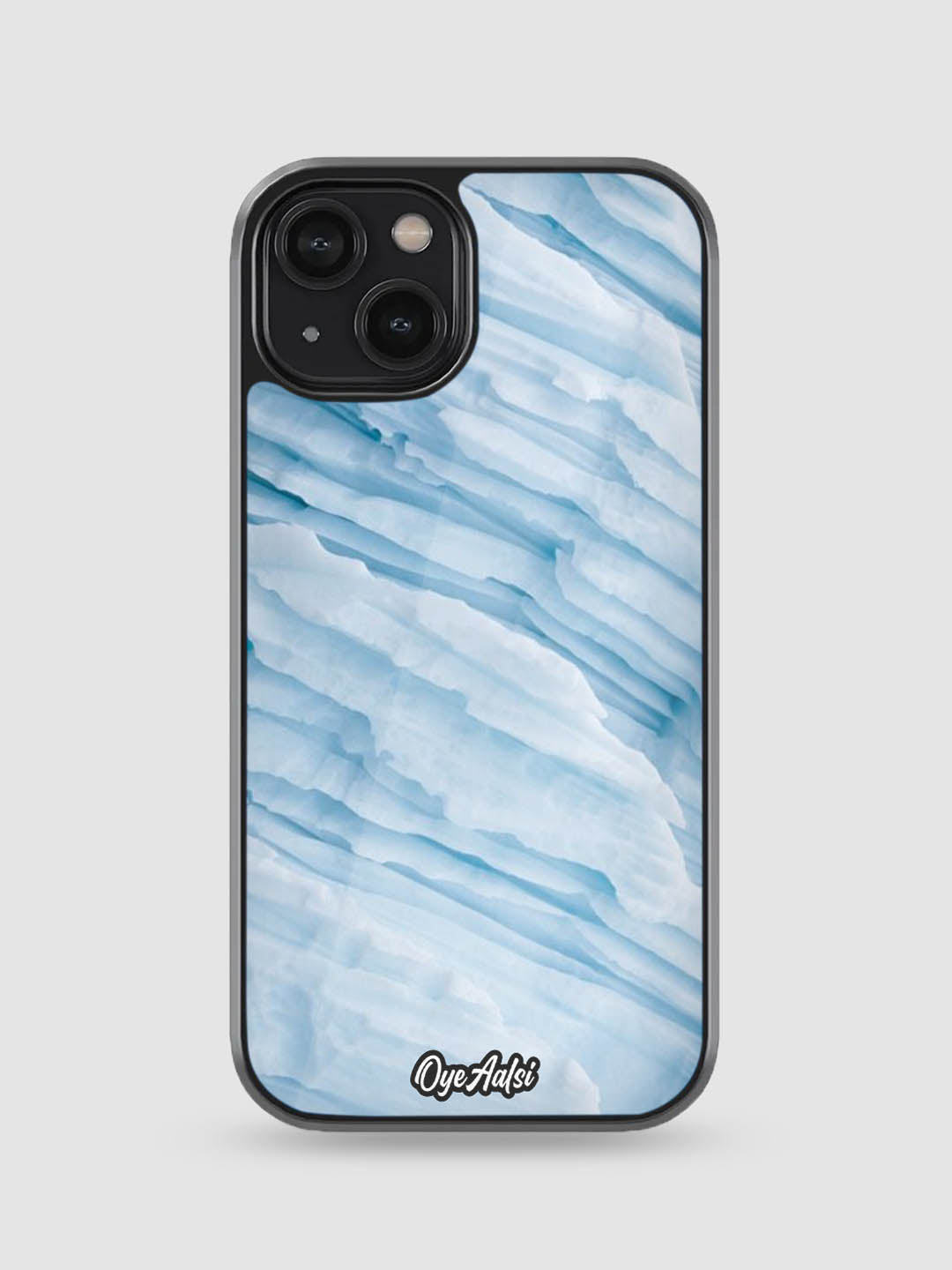 Ocean Blue Marble Glass Phone Case