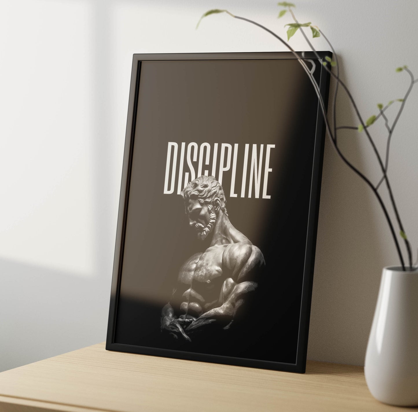 Discipline Poster Frame