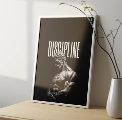 Discipline Poster Frame