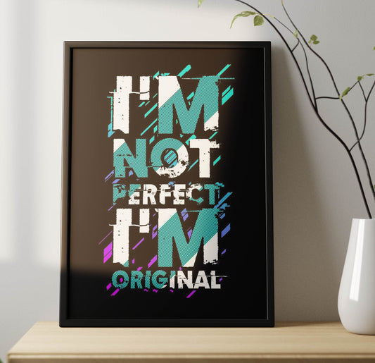 I'm Original Poster Frame