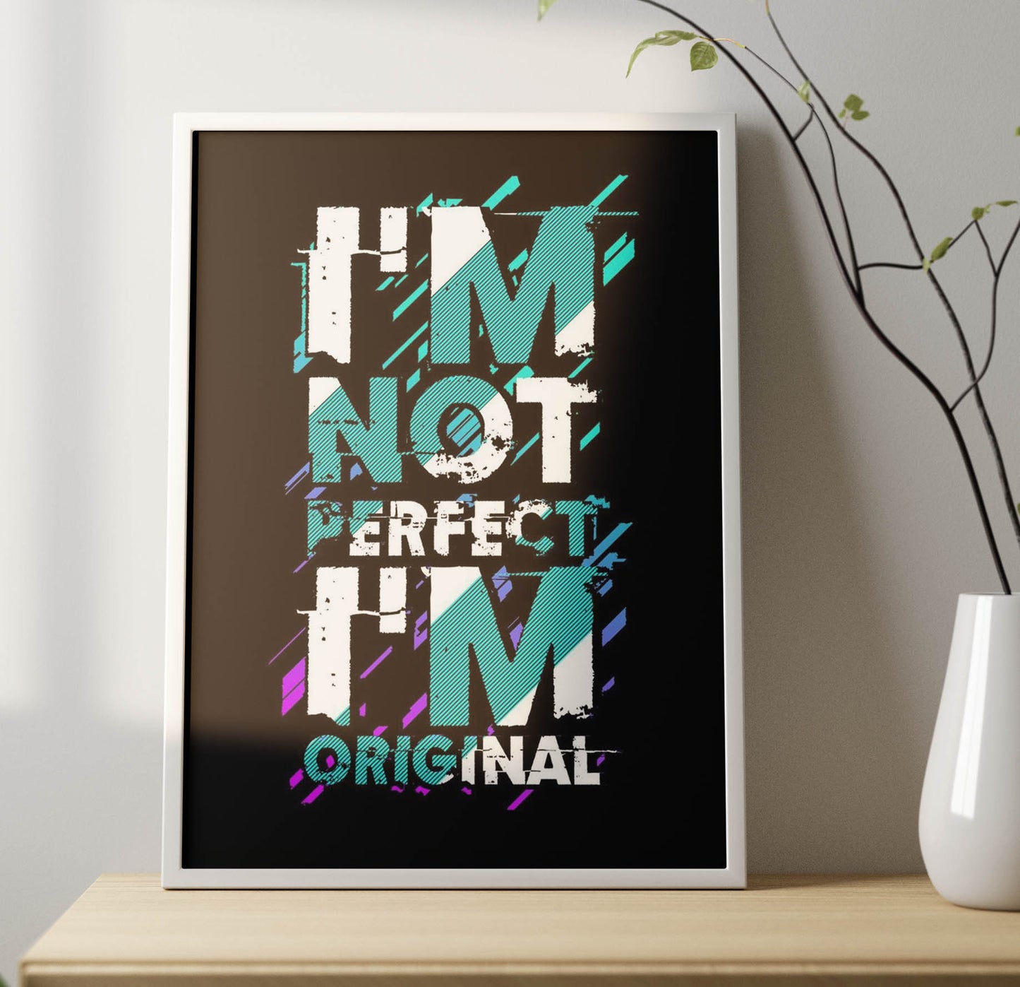 I'm Original Poster Frame