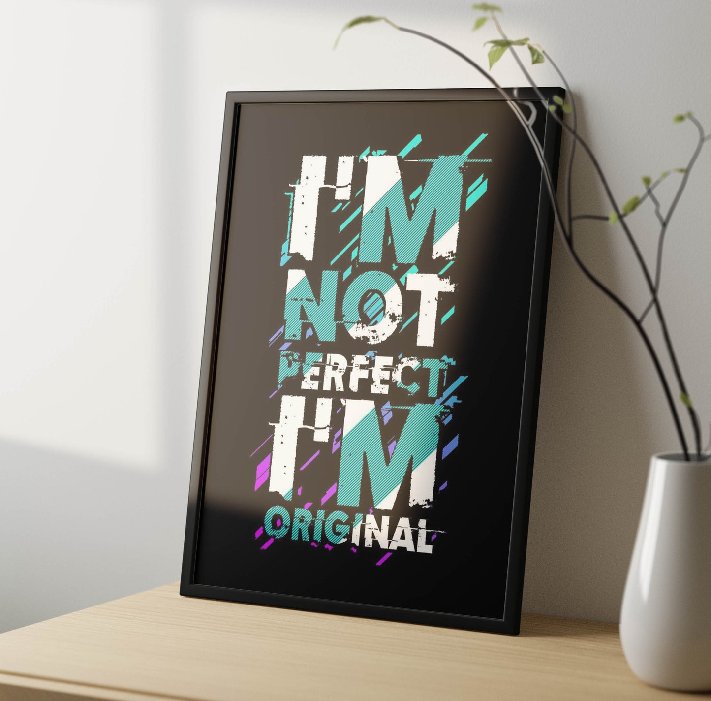 I'm Original Poster Frame