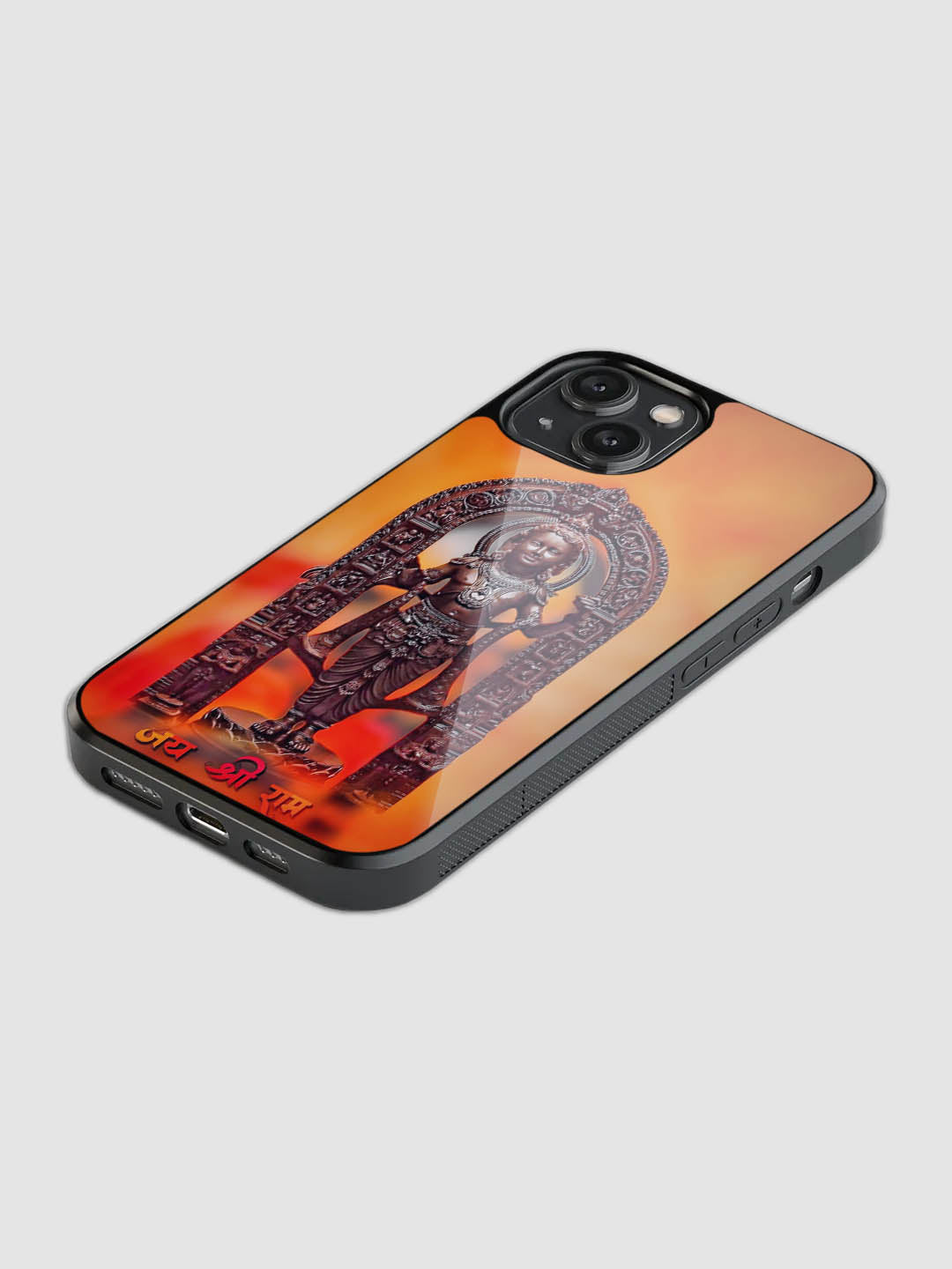 Ram Ji Maharaj Glass Phone Case