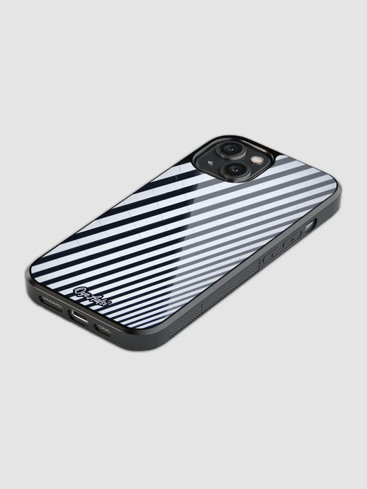 Stripes Glass Phone Case