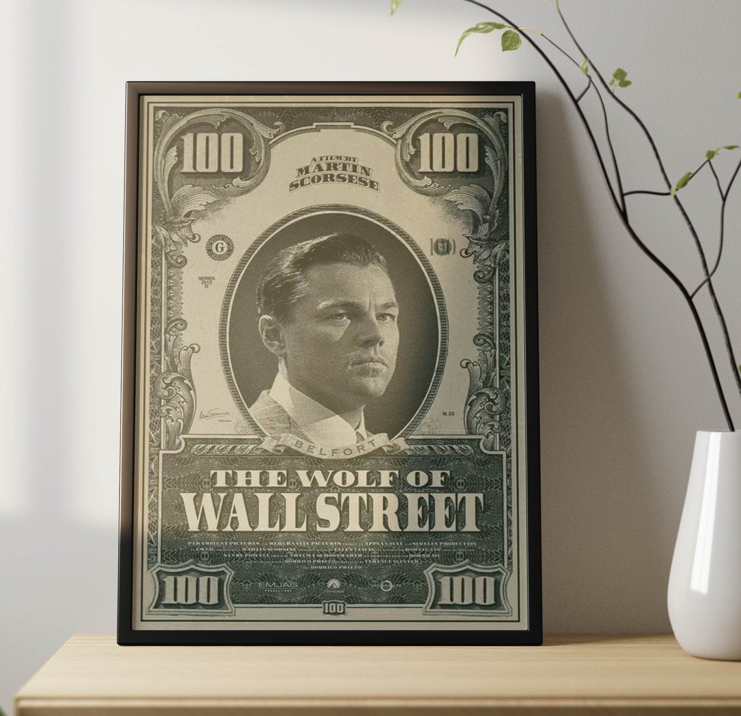 Fake Dollar Poster Frame