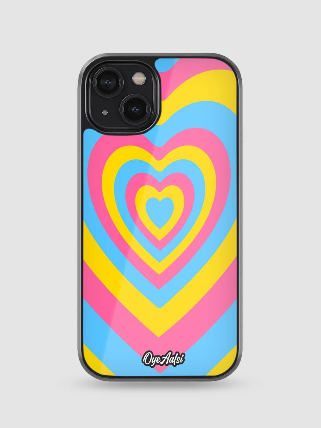Y2K Retro Heart Phone Case (Multicolor)