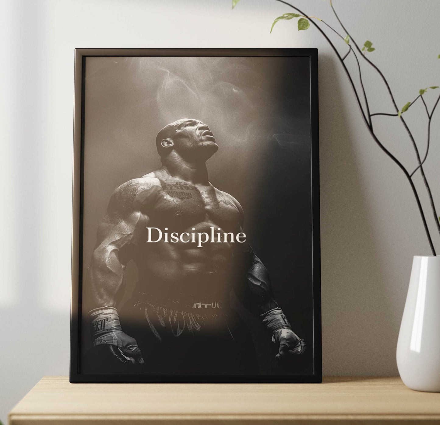 Discipline Poster Frame