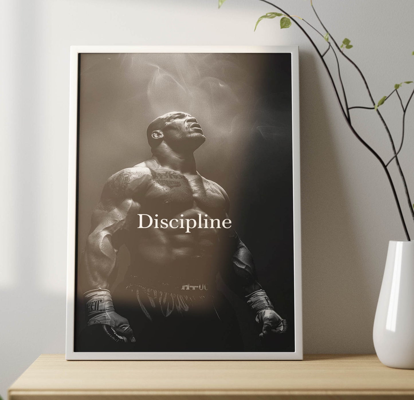 Discipline Poster Frame