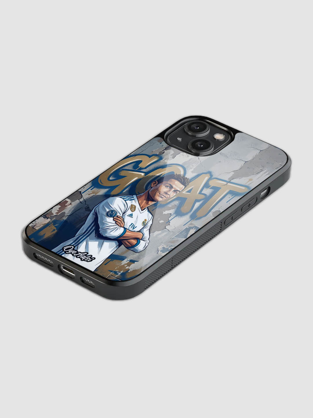 Cristiano Ronaldo GOAT Artwork Mobile Cover