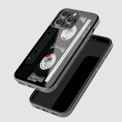 Retro Cassette Glass Phone Case