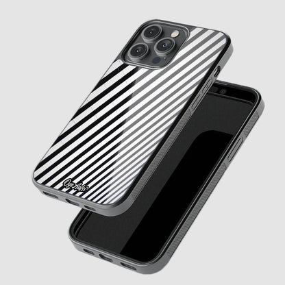 Stripes Glass Phone Case