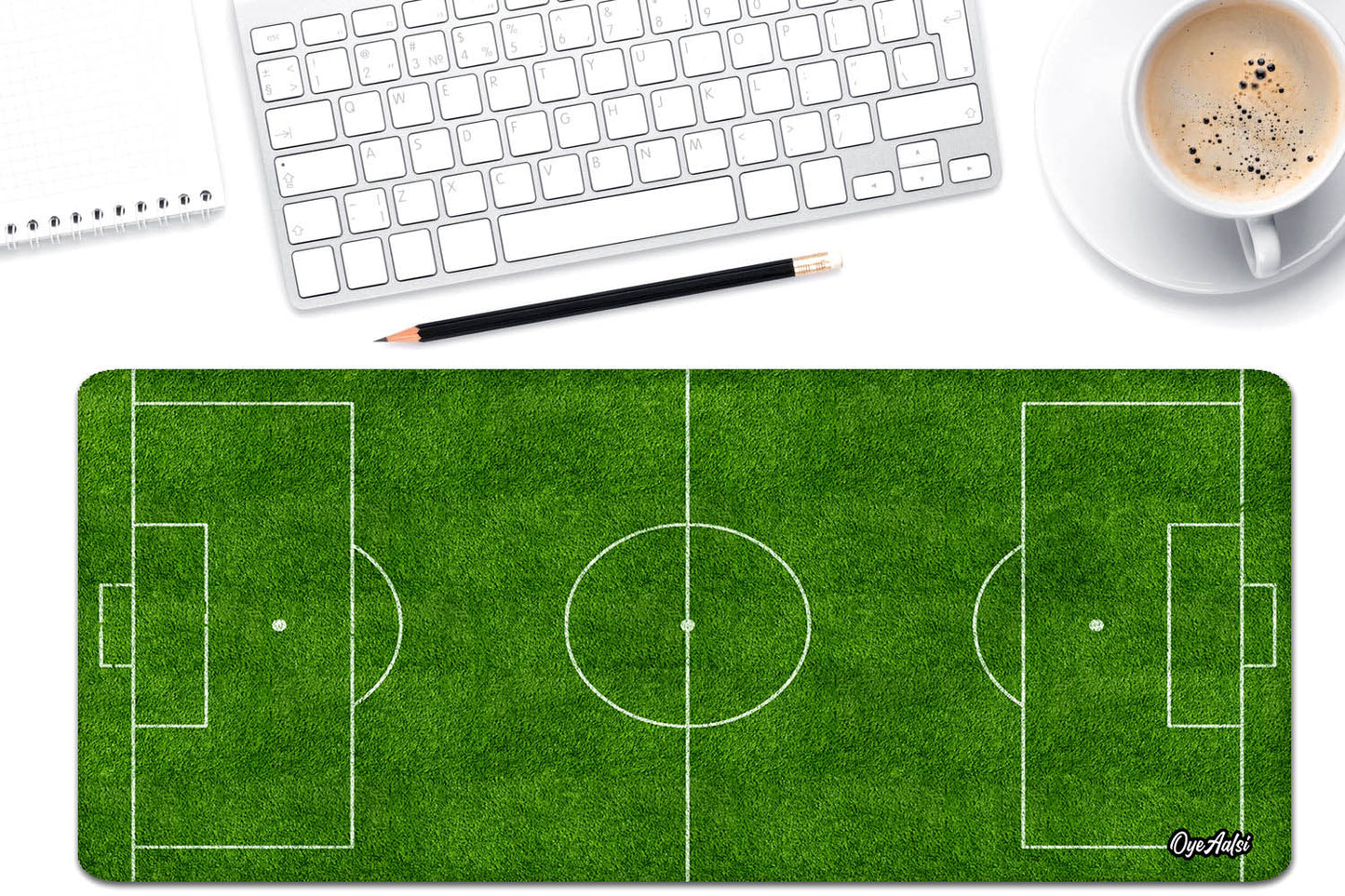 Football Pitch Desk Mat | Mouse Pad