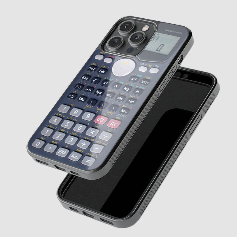 Scientific Calculator Glass Phone Case