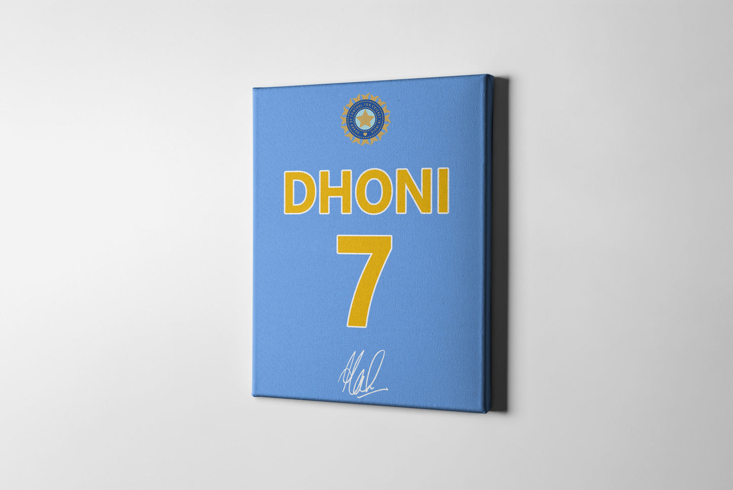 MS Dhoni Indian Retro Jersey
