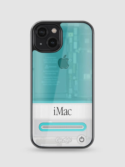 Blueberry Mac Glass Phone Case