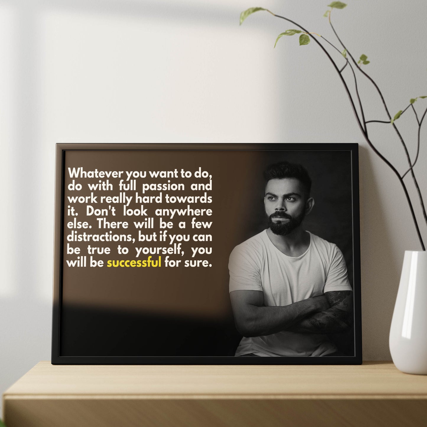 Virat Kohli Success Quote