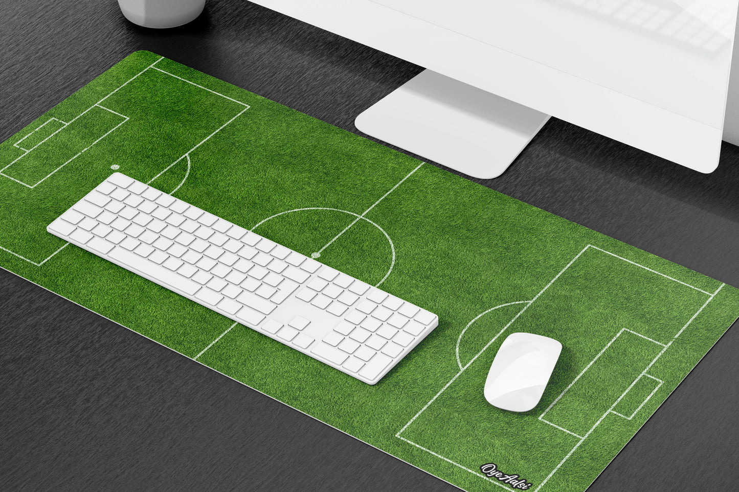 Football Pitch Desk Mat | Mouse Pad