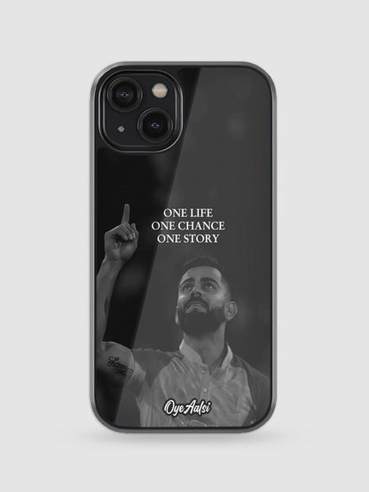 Virat Kohli One Life Phone Back Cover