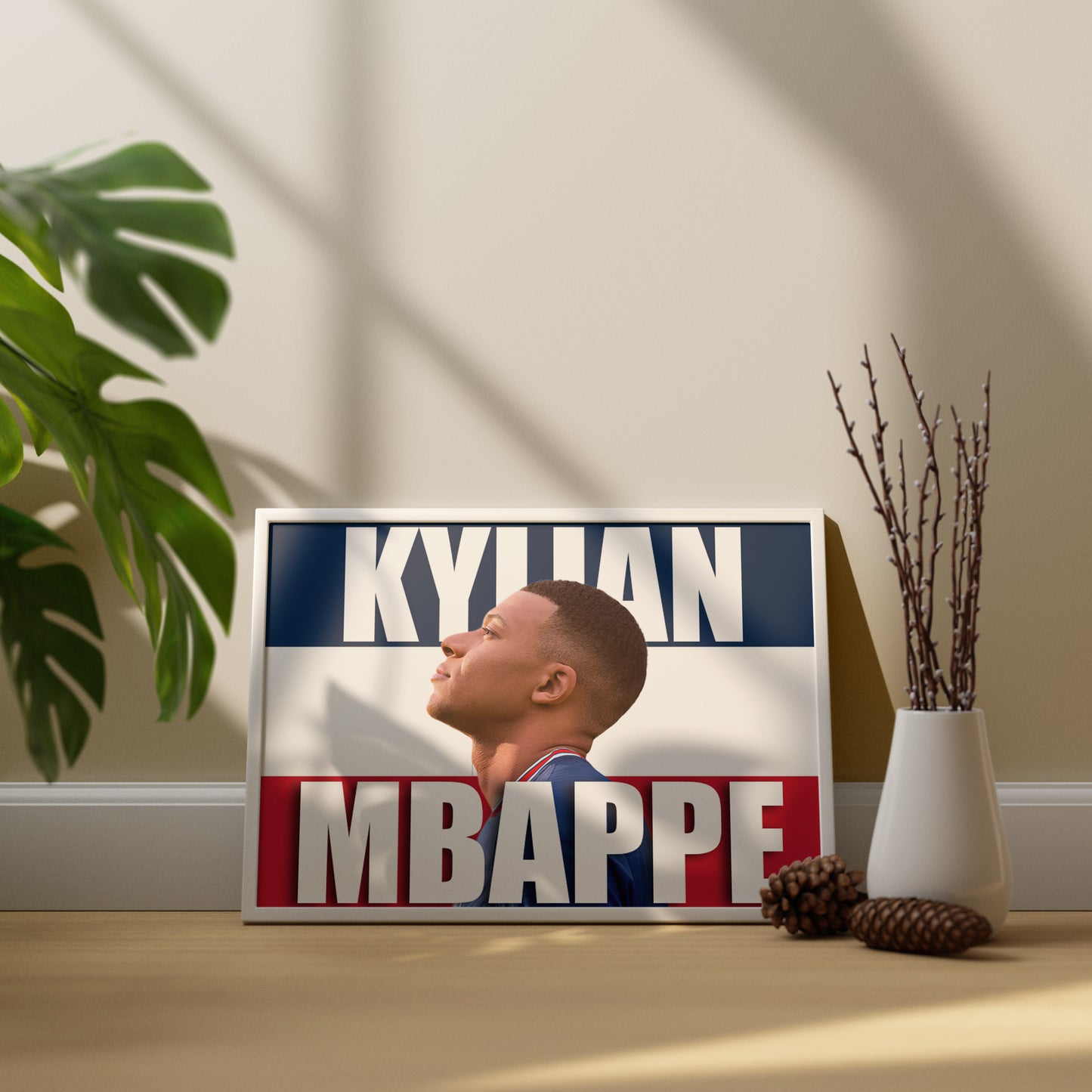 Kylian Mbappe France Flag