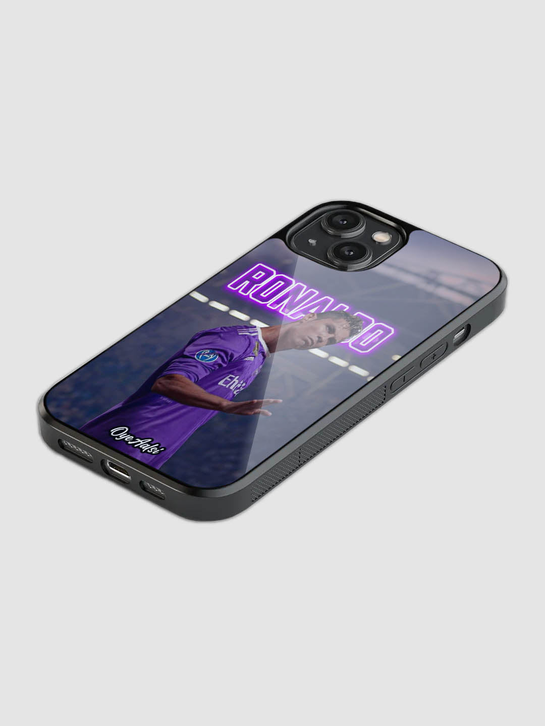 Cristiano Ronaldo Calma Glass Phone Case