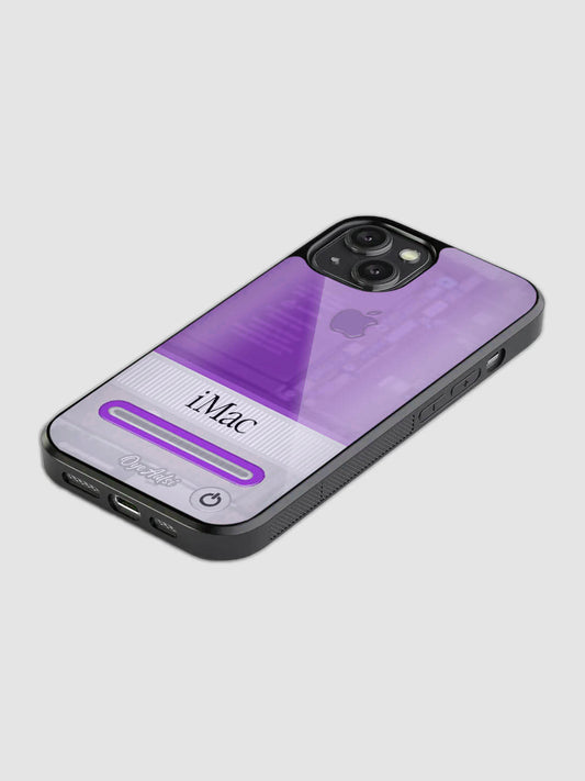 Grape Mac Glass Phone Case