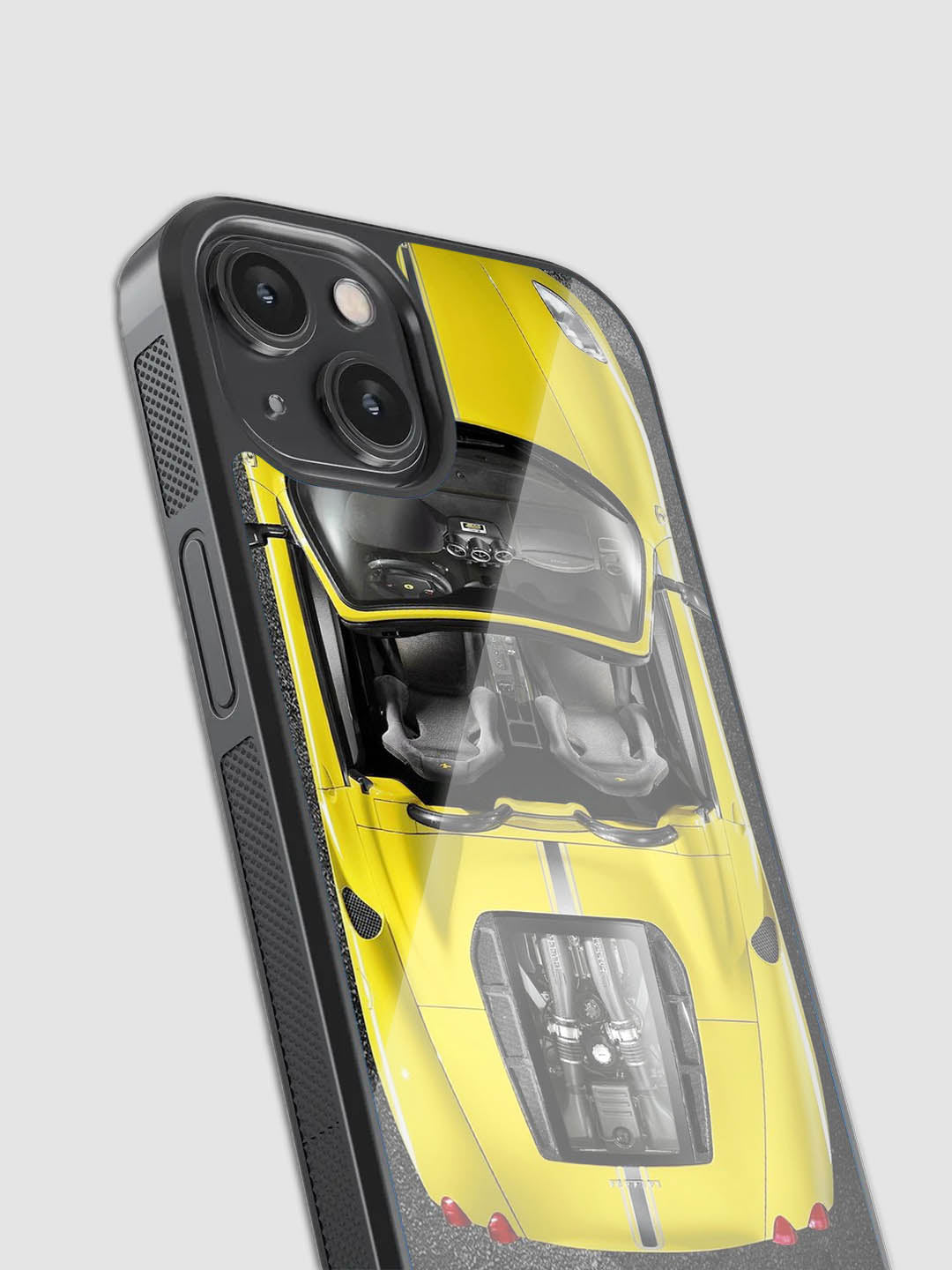 Sports Car Glass Phone Case