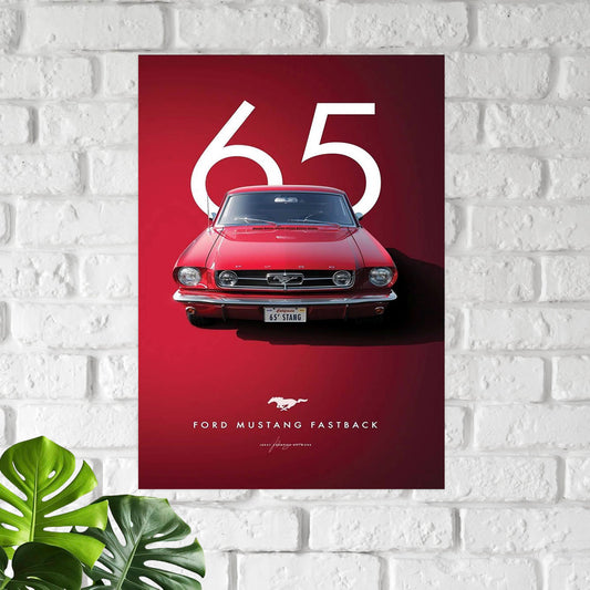 65 Supercar Poster