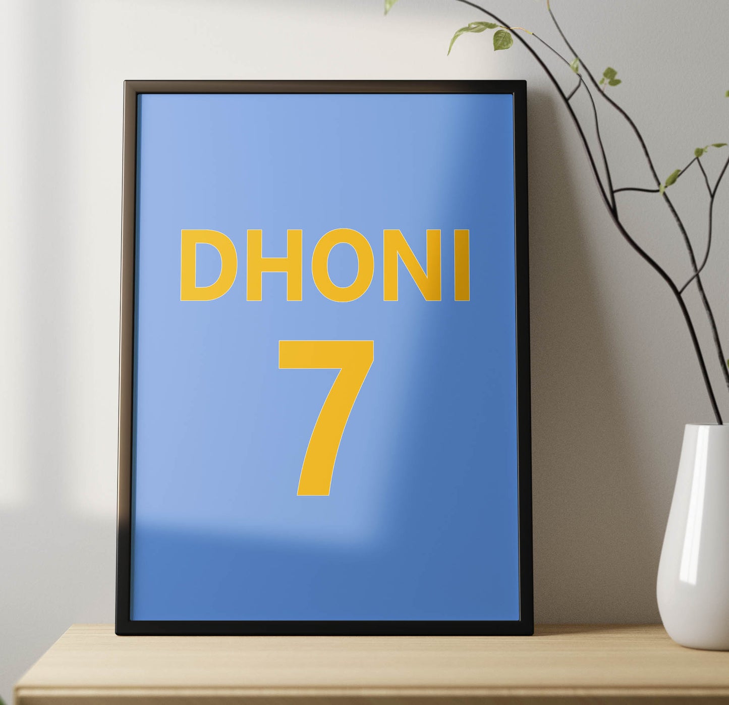 MS Dhoni Retro Jersey