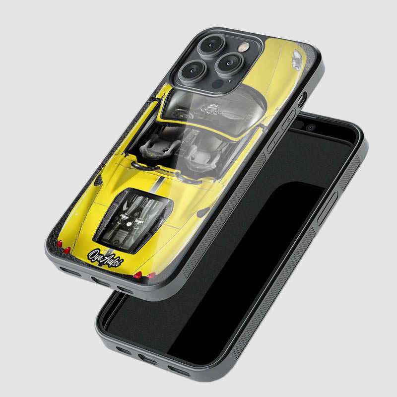 Sports Car Glass Phone Case