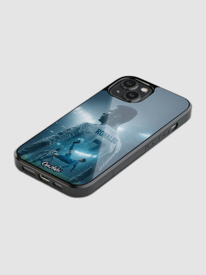 Cristiano Ronaldo Bicycle Kick Goal Glass Mobile Cover