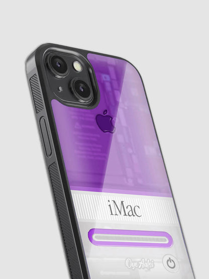 Grape Mac Glass Phone Case