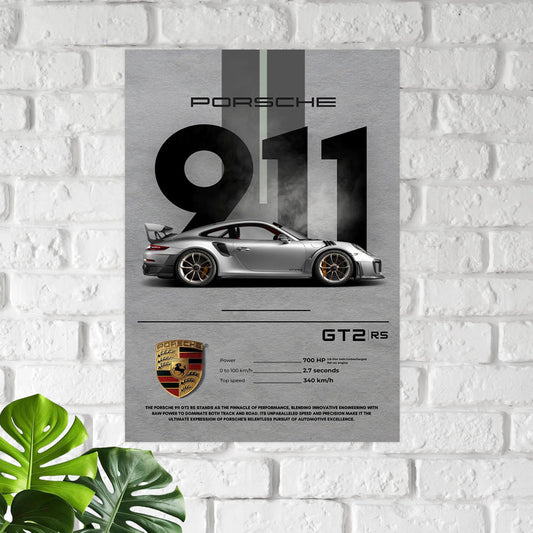 911 Supercar Poster