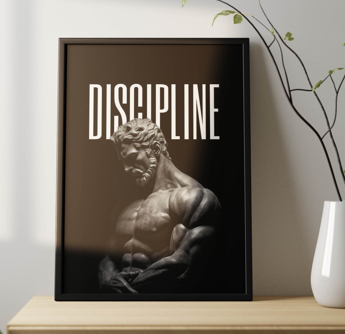 Discipline Poster Frame