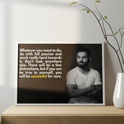 Virat Kohli Success Quote