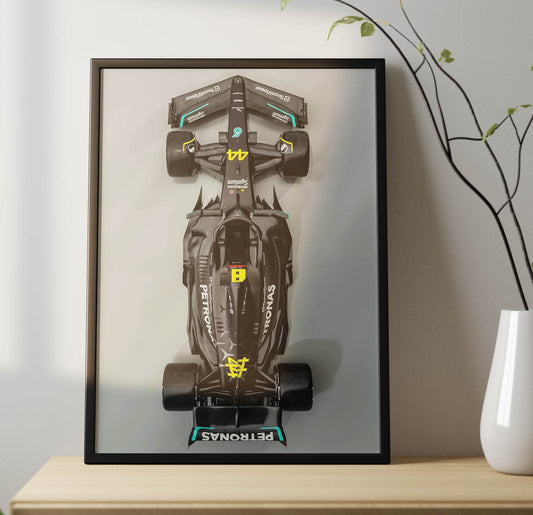 Formula 1 Car Poster Frame-2