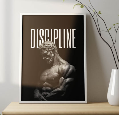 Discipline Poster Frame