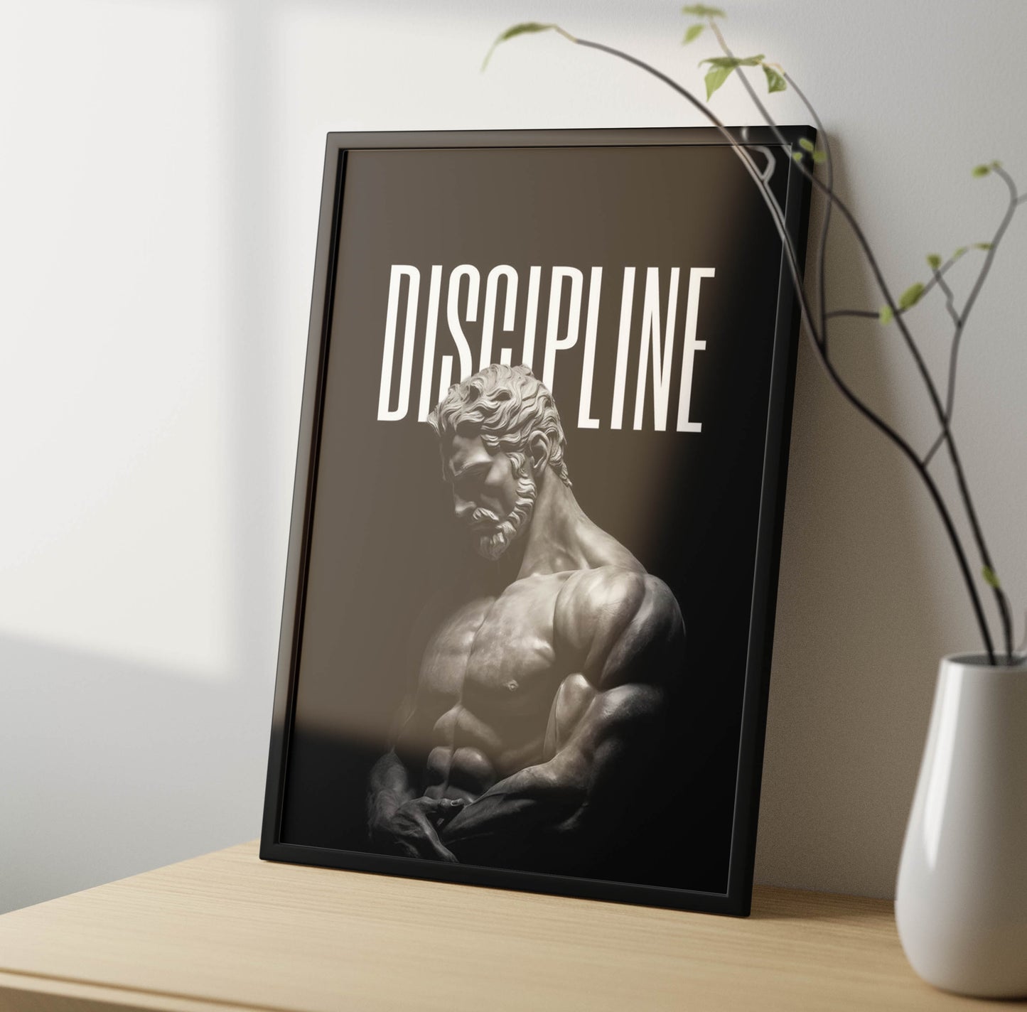 Discipline Poster Frame