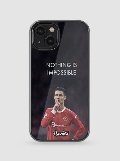Ronaldo Motivational Quote Mobile Cover