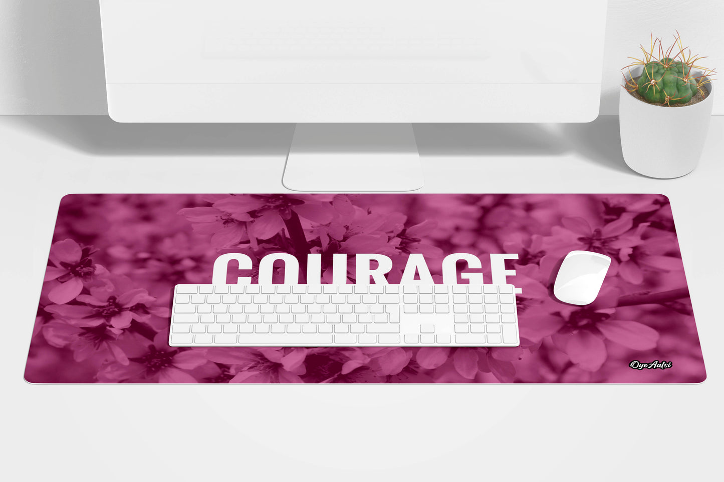 Courage Desk Mat | Mouse Pad