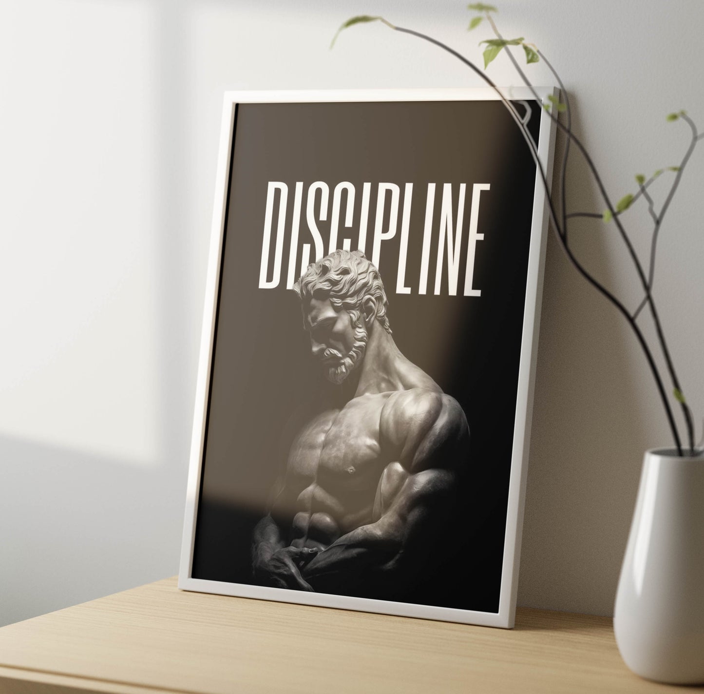 Discipline Poster Frame