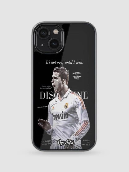 Cristiano Ronaldo Quotes Glass Phone Cover