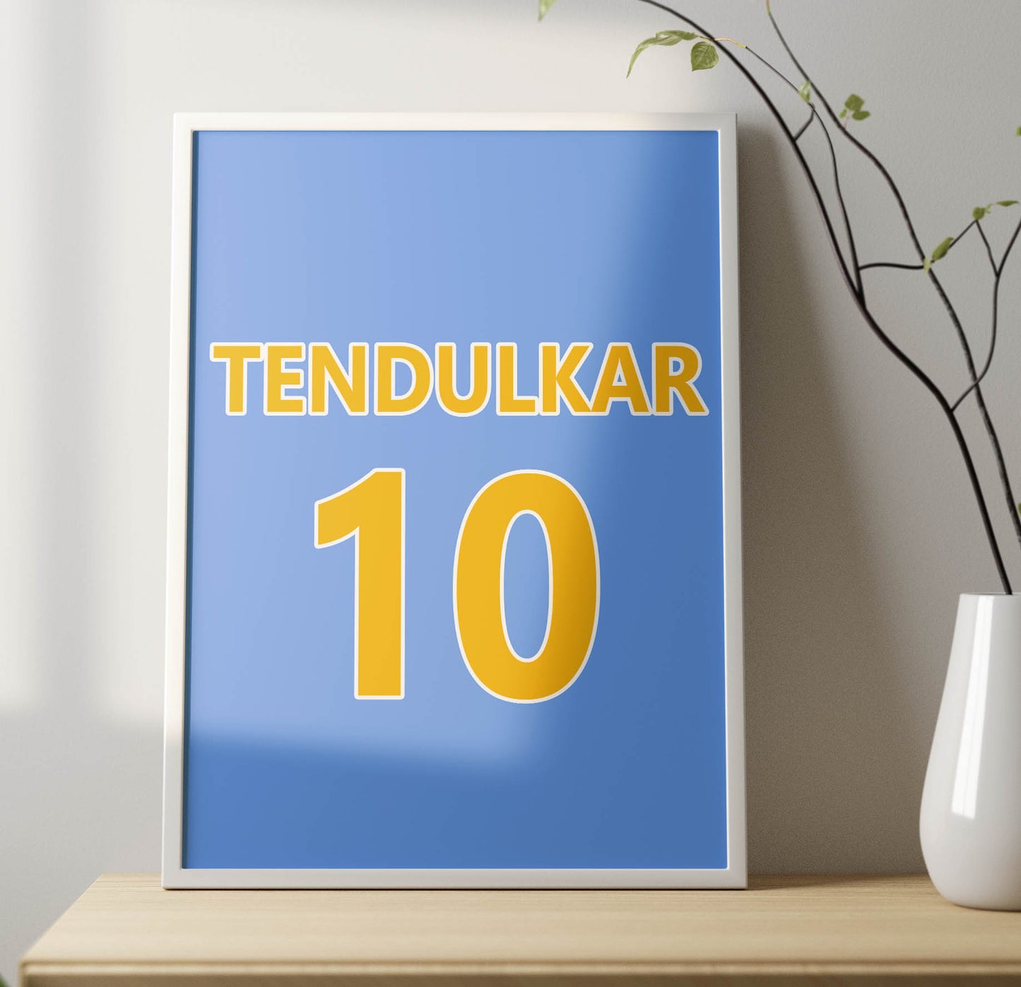 Sachin Tendulkar Jersey Frame