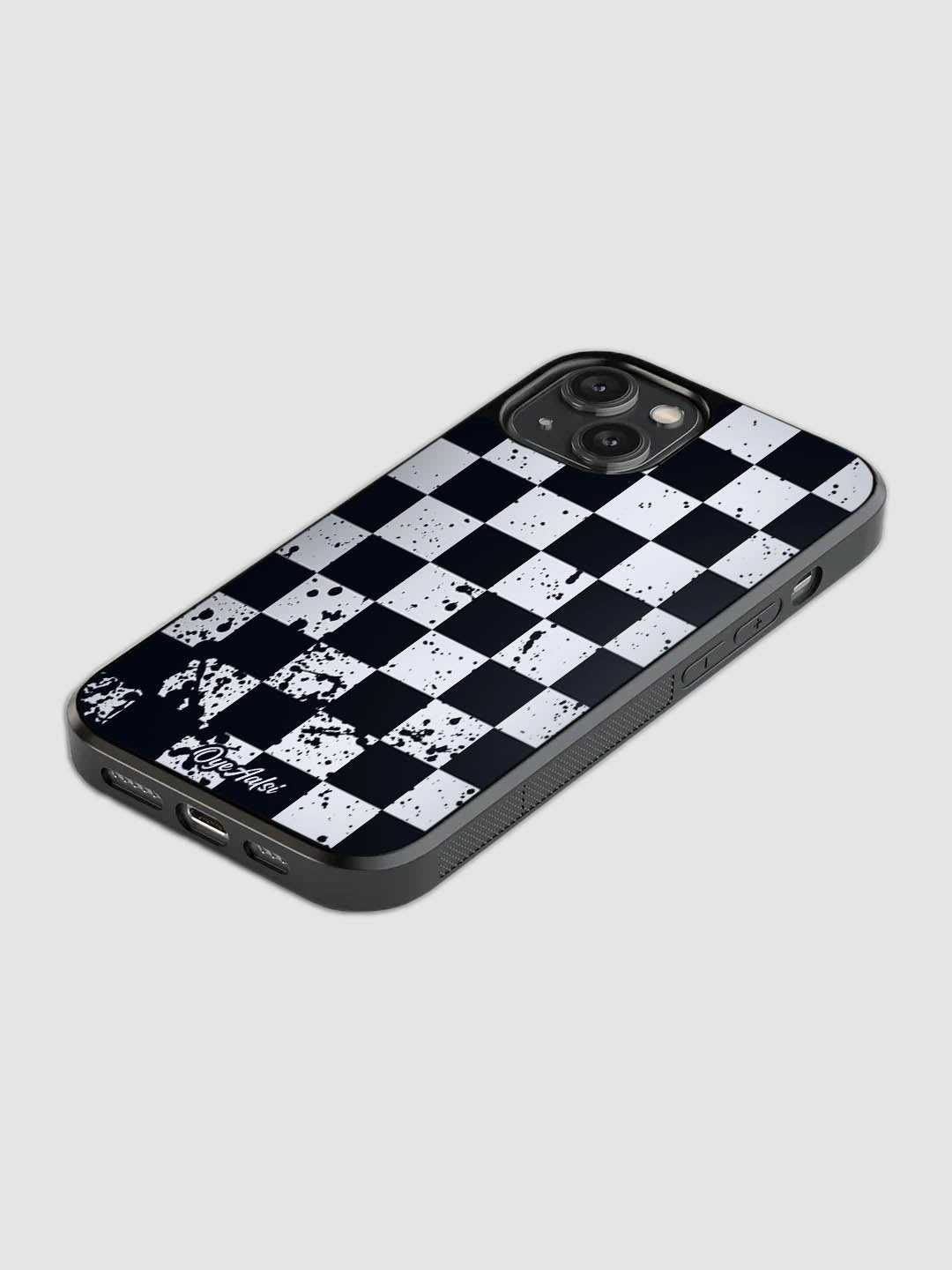 Mono Checks Glass Phone Case