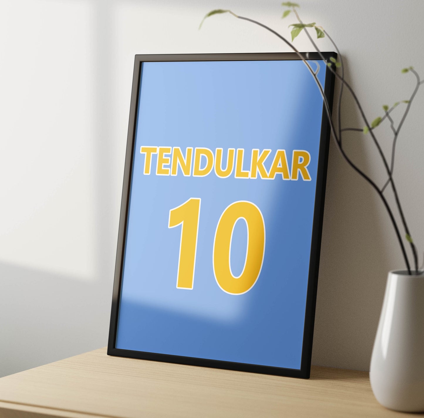 Sachin Tendulkar Jersey Frame