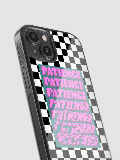 Patience Glass Phone Case